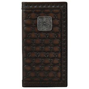 TOOLED JUNIOR RODEO WALLET by JUSTIN BOOTS