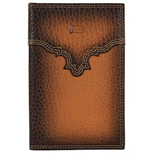 BURNISHED LOW PROFILE RODEO WALLET by JUSTIN BOOTS
