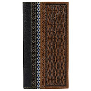 DIAMOND TOOLED RODEO WALLET by JUSTIN BOOTS