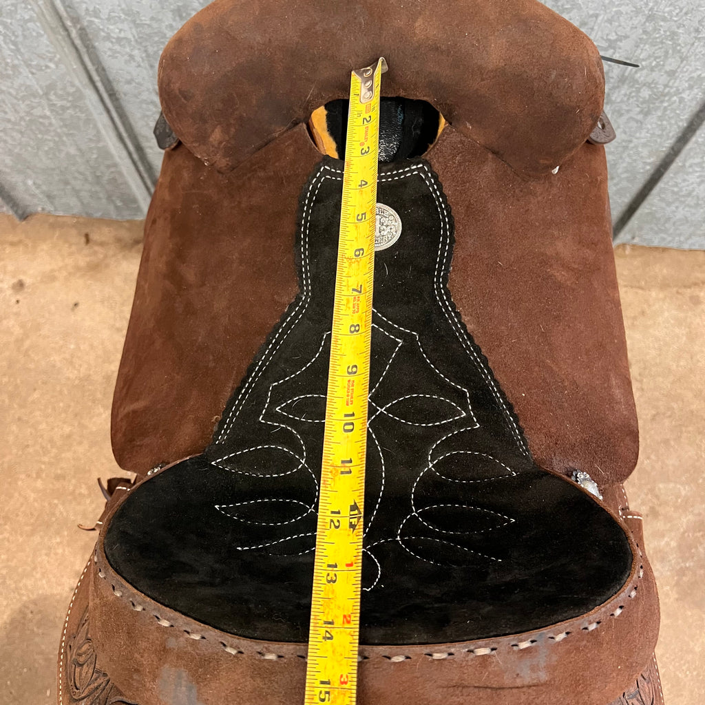 14” Double J Barrel Saddle Block Saddle Company, LLC