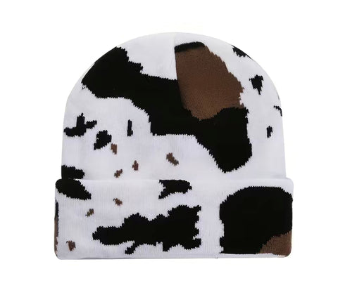 Cowprint Stocking Hat
