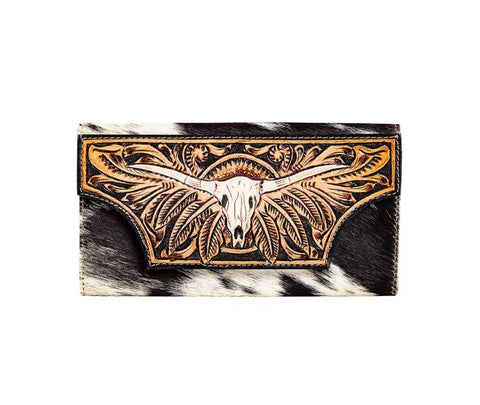 Lone Steer Canyon Wallet by Myra