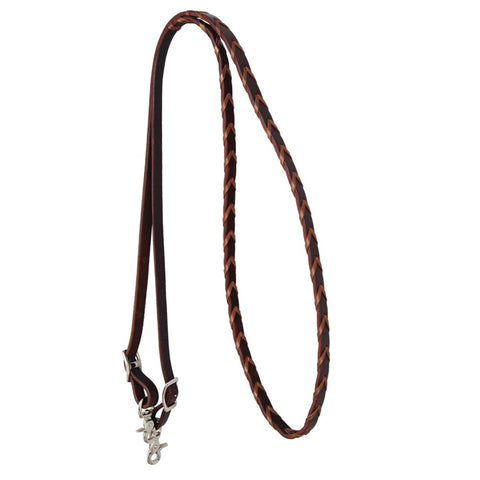 Copper Laced Leather Reins by Oxbow Tack