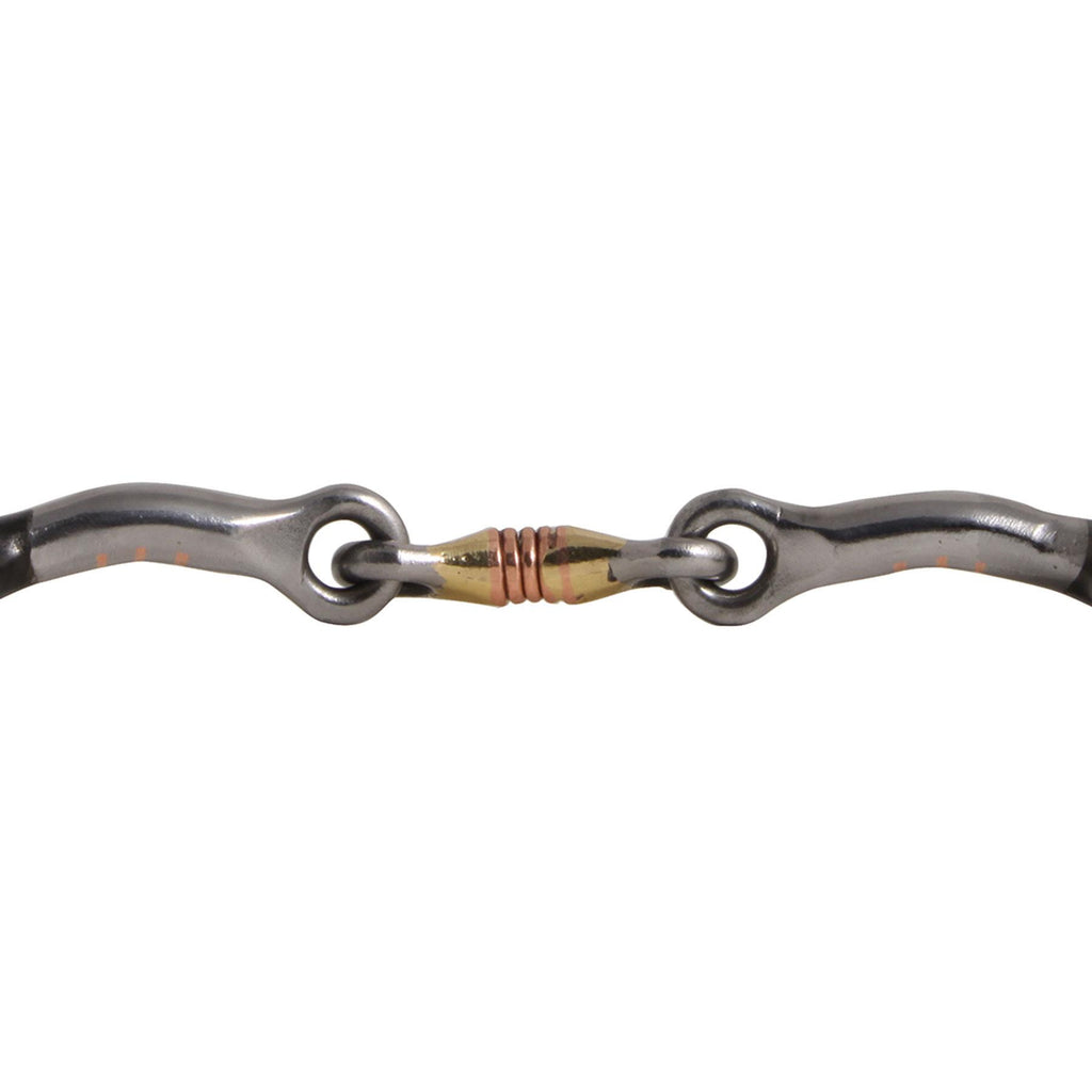 Mors De Filet DUTTON HR-19 Fait Main - Fer Doux, Anneau Lourd 5 Dogbone - Occasion En Bon état
