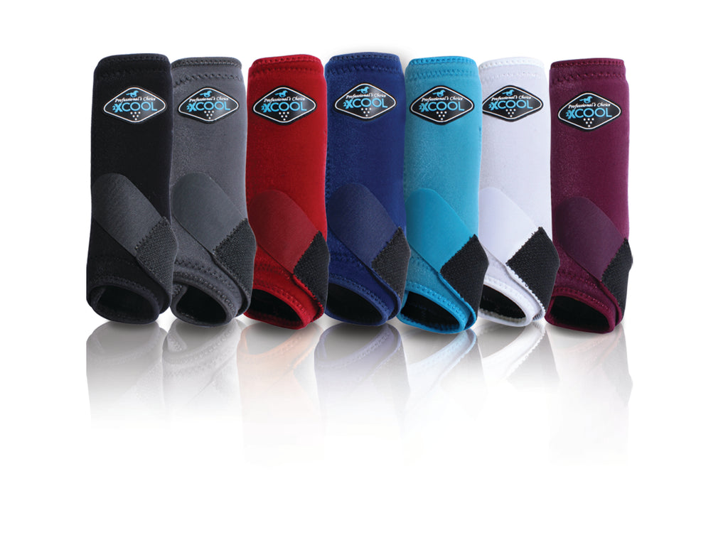 Professional's Choice Strike Front Sports Medicine Boots- Raspberry