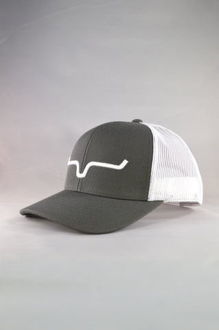 Charcoal Weekly Trucker Cap by Kimes Ranch