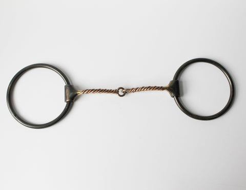 Dutton Twisted Wire Ring Snaffle R-43sm