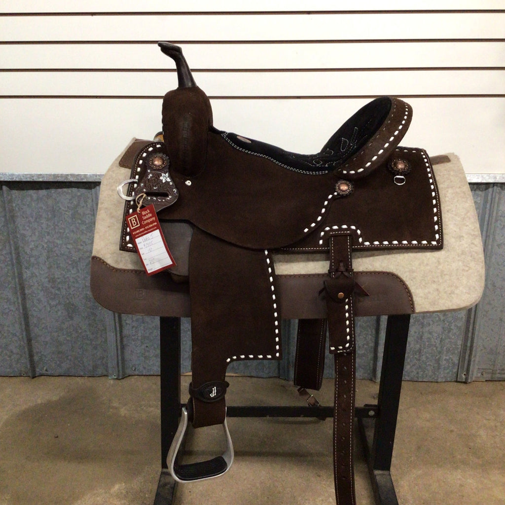 15” Double J Barrel Saddle Block Saddle Company, LLC