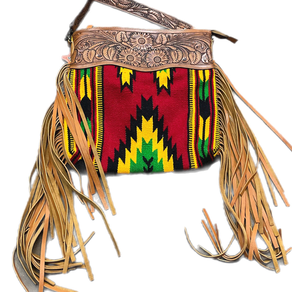 American Darling Saddle Blanket Handbag Block Saddle Company, LLC