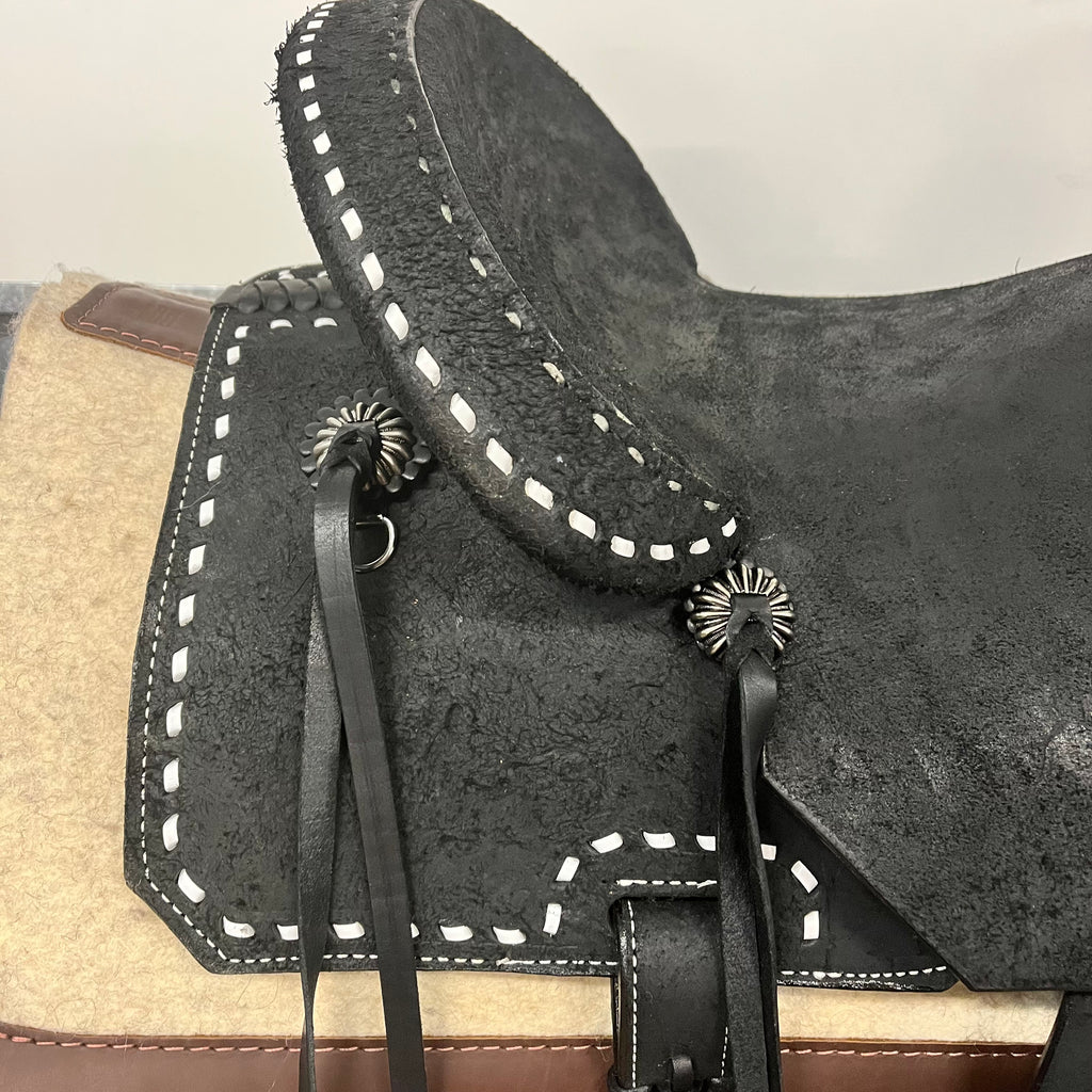 14.5” Double J Pozzi Barrel Saddle Block Saddle Company, LLC