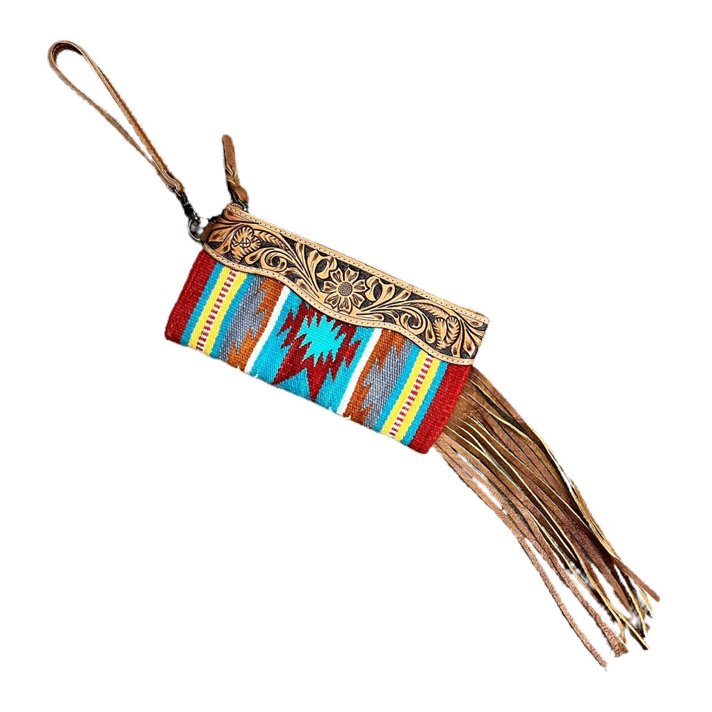 American Darling Wristlet/Clutch Block Saddle Company, LLC