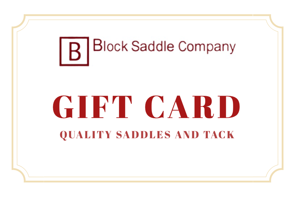 Gift Card Block Saddle Company, LLC