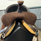 13” Double J Feather Lite Barrel Saddle