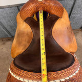 15” Circle Y Flex Lite Barrel Saddle