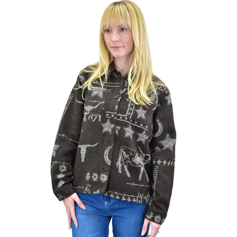 WESTERN LIBERTY WOOL JACKET BY COWGIRL HARDWARE