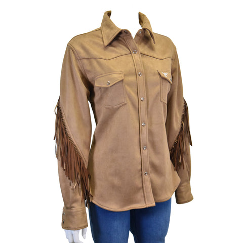 FRINGE BUTTON DOWN SHIRT BY COWGIRL HARDWARE