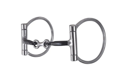 Sweet Iron with Dogbone Dee Ring Bit by Reinsman Diamond R