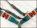 Corded One Ear Headstall & Breast Collar Set