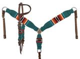Corded One Ear Headstall & Breast Collar Set