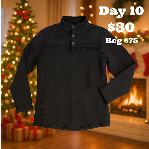 Men's Quilted Pullover