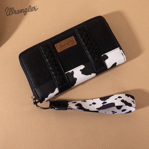 Wrangler Cow Print Wallet