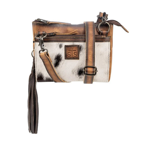 Guadalupe Cowhide Lily Crossbody Purse by STS