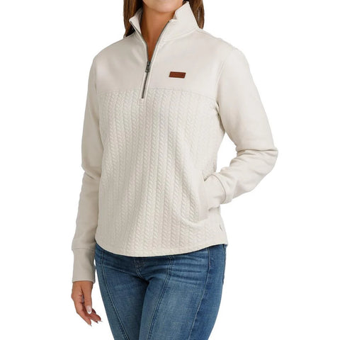 WOMEN'S 1/4 ZIP Pullover by Cinch Jeans