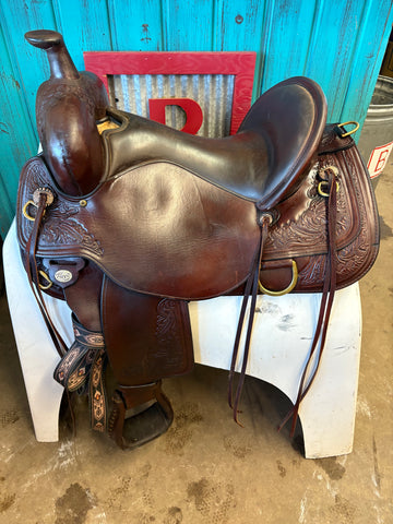 17" Circle Y Flex 2 Trail Saddle