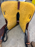 16" RS Saddlery Barrel Saddle
