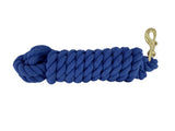 10' Braided Cotton Lead with Brass Snap