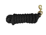 10' Braided Cotton Lead with Brass Snap