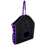 Nylon Tote Hay Bag With Webbed Slow Feed Gussets