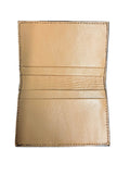 Floral Tooled Leather Wallet