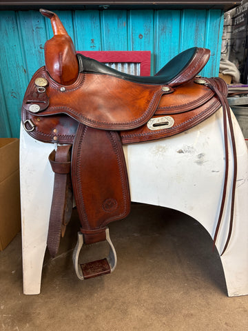 17" Circle Y Omaha Flex Tree Trail Saddle