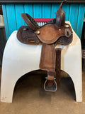 12" Cowboy Pro Youth Barrel Saddle