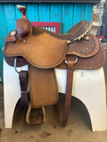 16.5" Cactus Saddlery Roping Saddle