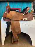 16" RS Saddlery Barrel Saddle