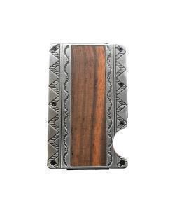 Men's Wood Inlay Smart Wallet