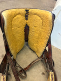16.75" Horseman Tack Cutting Saddle
