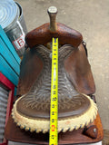 14.5" Billy Cook Barrel Saddle 4027