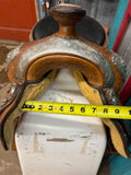 15" Broken Horn Show Saddle