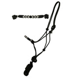Cowboy Knot Halter with Beaded Nose Band