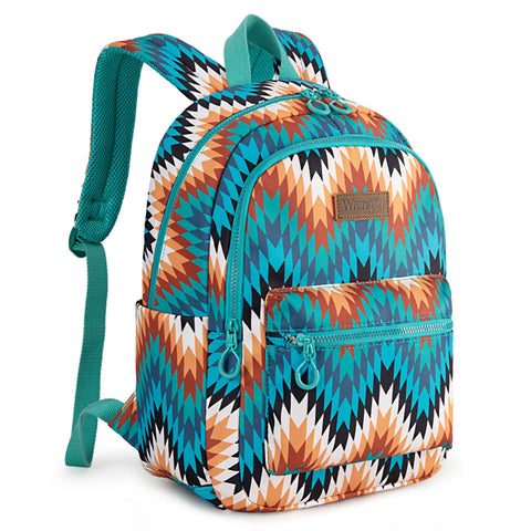 Wrangler Aztec Print Backpack Block Saddle Company, LLC Wrangler Aztec Print Backpack Block Saddle Company, LLC