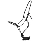 Draft Size Twisted Cowboy Knot Halter with 10 Ft. Lead
