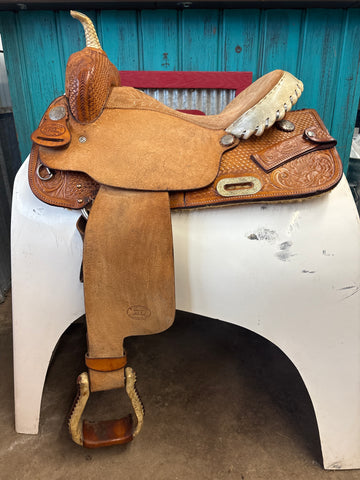 15" Billy Cook Barrel Saddle 8727