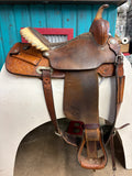 14.5" Billy Cook Barrel Saddle 4027