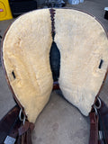 17" Circle Y Omaha Flex Tree Trail Saddle