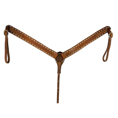 Leather Buckstitch Breastcollar