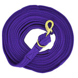 Flat Cushion Lunge Line with Removable Brass Snap