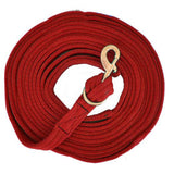 Flat Cushion Lunge Line with Removable Brass Snap